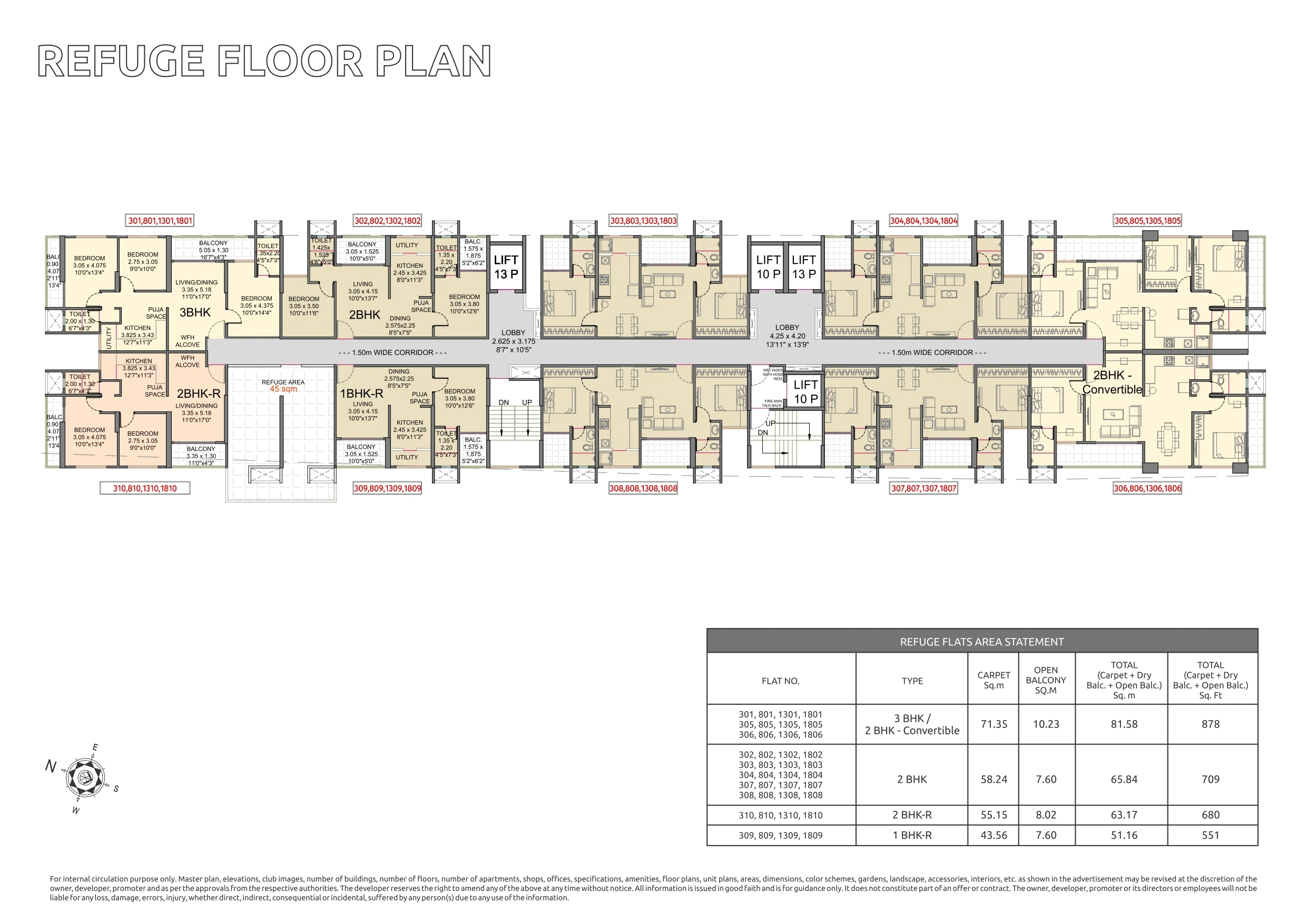Refugee floor plan